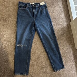 Abercrombie & Fitch Women's High Rise Blue Jeans